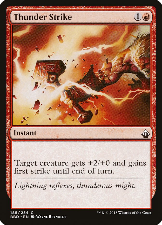 Thunder Strike [Battlebond] | Card Merchant Takapuna