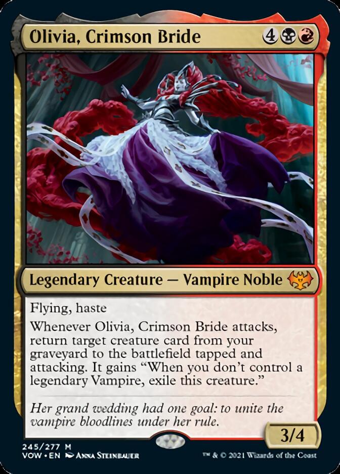 Olivia, Crimson Bride [Innistrad: Crimson Vow] | Card Merchant Takapuna