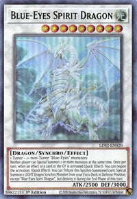 Blue-Eyes Spirit Dragon (Green) [LDS2-EN020] Ultra Rare | Card Merchant Takapuna