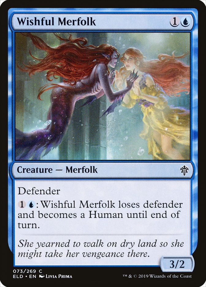 Wishful Merfolk [Throne of Eldraine] | Card Merchant Takapuna