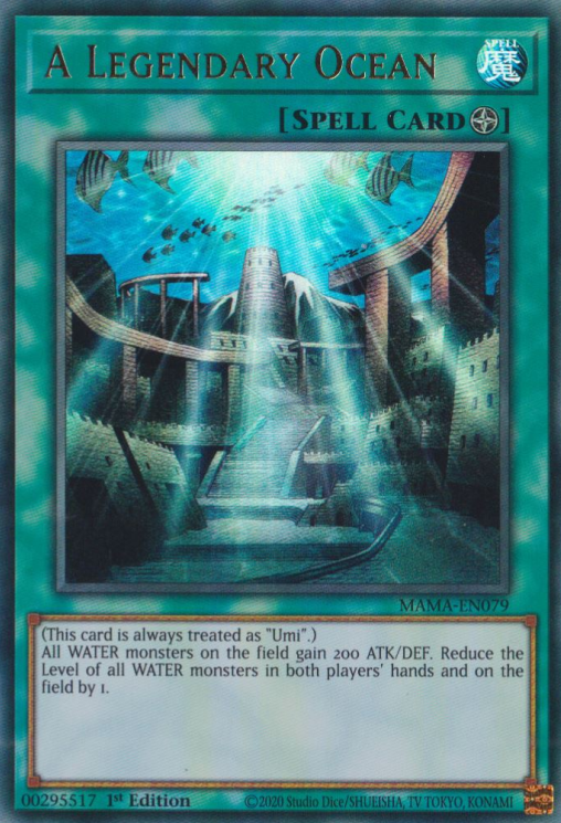 A Legendary Ocean [MAMA-EN079] Ultra Rare | Card Merchant Takapuna