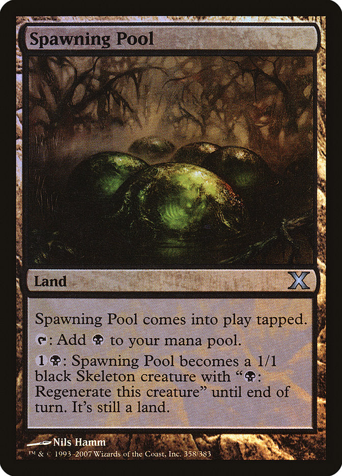 Spawning Pool (Premium Foil) [Tenth Edition] | Card Merchant Takapuna