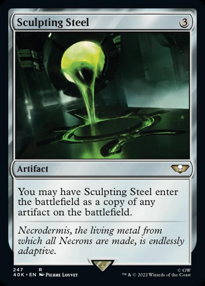 Sculpting Steel [Warhammer 40,000] | Card Merchant Takapuna