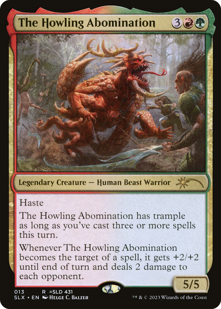 The Howling Abomination [Secret Lair: Universes Within] | Card Merchant Takapuna