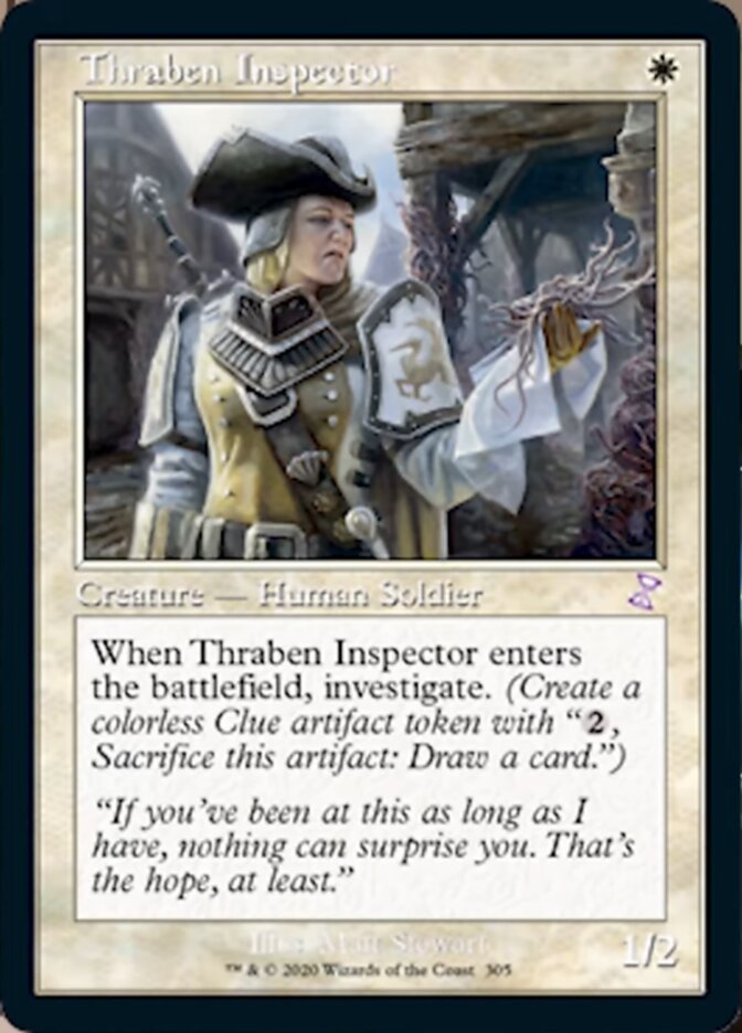 Thraben Inspector (Timeshifted) [Time Spiral Remastered] | Card Merchant Takapuna