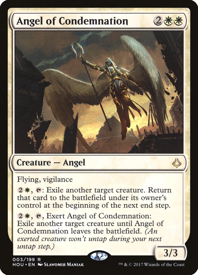 Angel of Condemnation [Hour of Devastation] | Card Merchant Takapuna