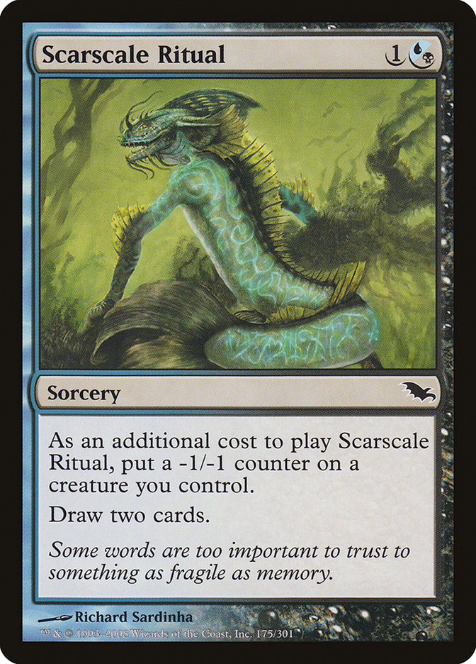 Scarscale Ritual [Shadowmoor] | Card Merchant Takapuna