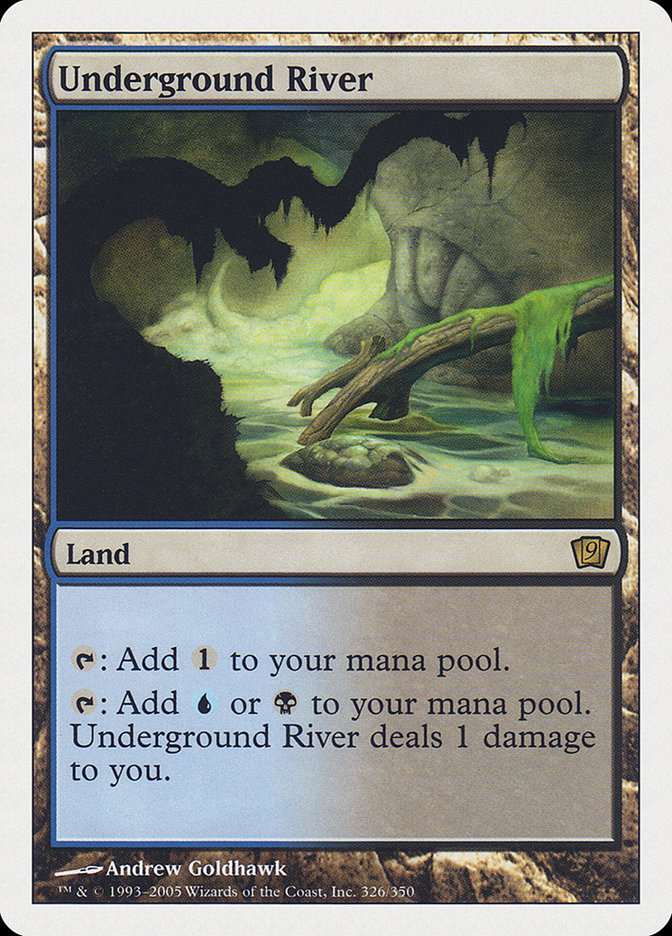 Underground River [Ninth Edition] | Card Merchant Takapuna