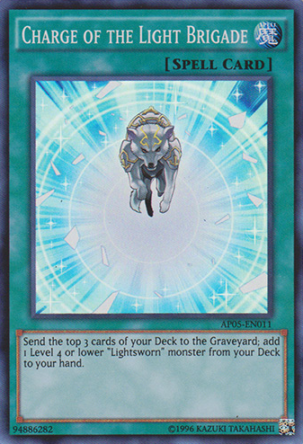 Charge of the Light Brigade [AP05-EN011] Super Rare | Card Merchant Takapuna