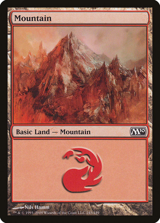 Mountain (243) [Magic 2010] | Card Merchant Takapuna