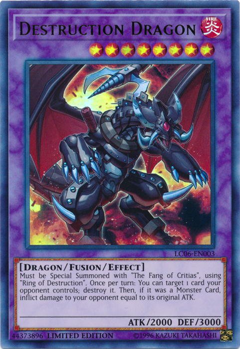 Destruction Dragon - LC06-EN003 [LC06-EN003] Ultra Rare | Card Merchant Takapuna