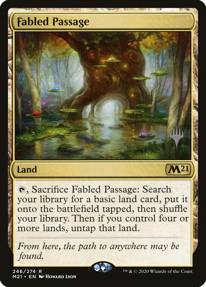 Fabled Passage (Promo Pack) [Core Set 2021 Promos] | Card Merchant Takapuna