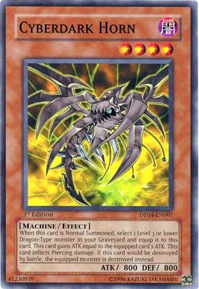 Cyberdark Horn [DP04-EN007] Common | Card Merchant Takapuna