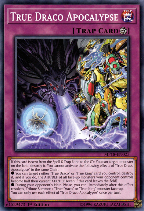 True Draco Apocalypse [MP18-EN023] Common | Card Merchant Takapuna