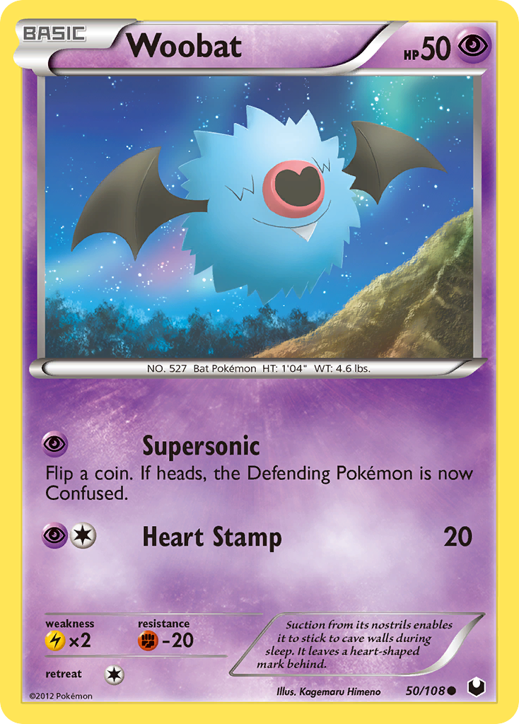 Woobat (50/108) [Black & White: Dark Explorers] | Card Merchant Takapuna