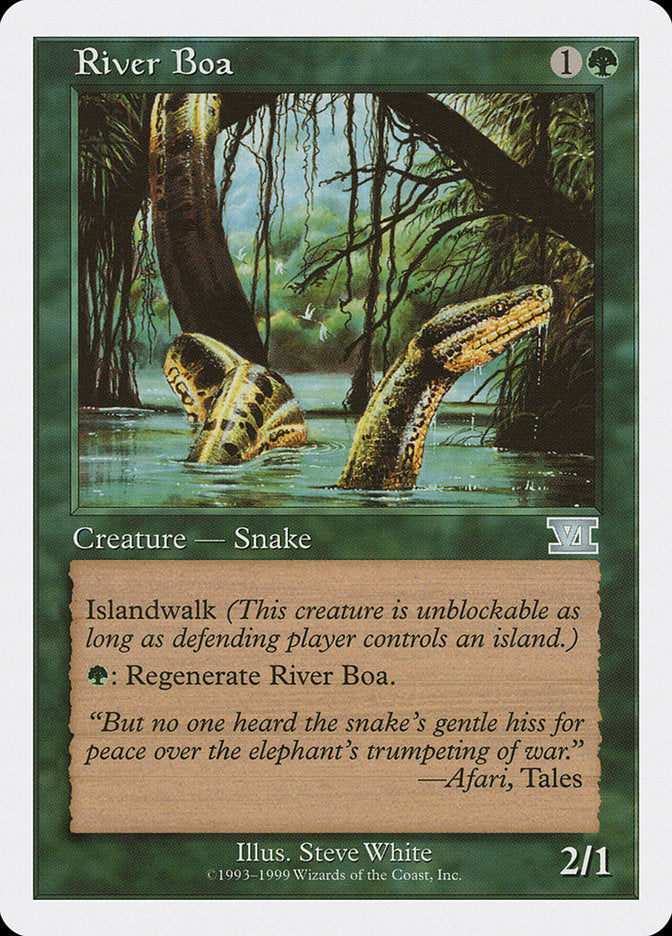 River Boa [Battle Royale] | Card Merchant Takapuna