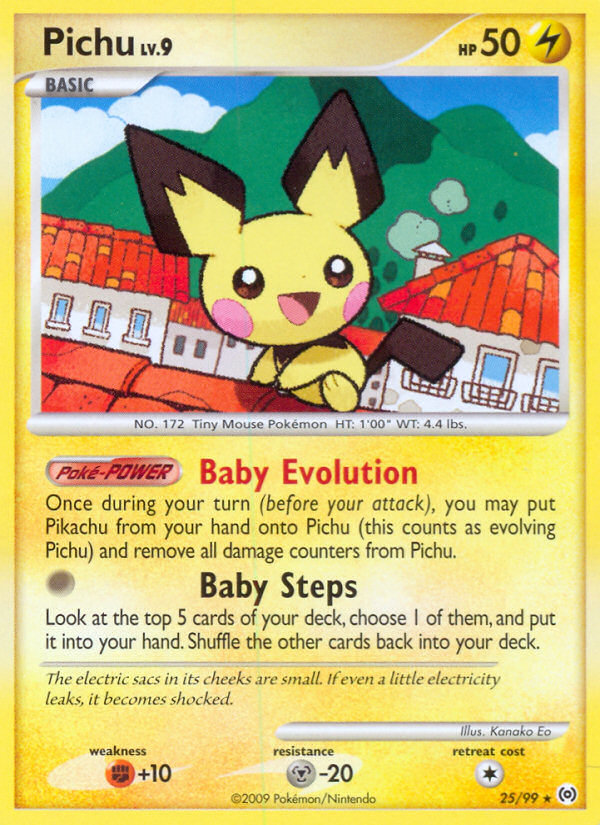 Pichu (25/99) [Platinum: Arceus] | Card Merchant Takapuna