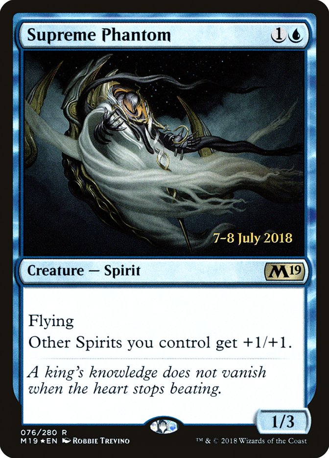 Supreme Phantom [Core Set 2019 Prerelease Promos] | Card Merchant Takapuna