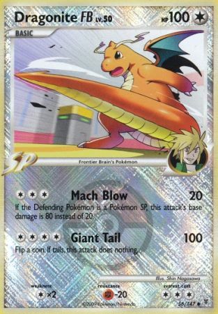 Dragonite FB LV.50 (56/147) (League Promo) [Platinum: Supreme Victors] | Card Merchant Takapuna