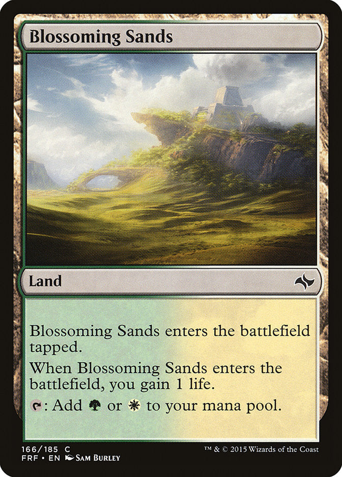 Blossoming Sands [Fate Reforged] | Card Merchant Takapuna