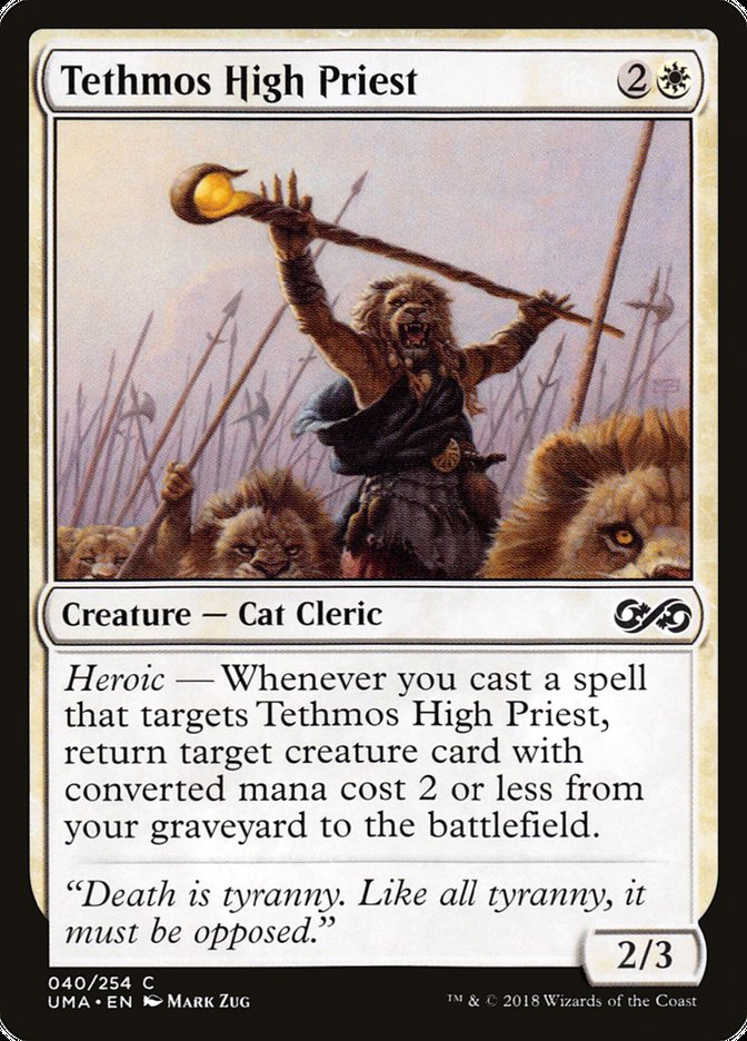 Tethmos High Priest [Ultimate Masters] | Card Merchant Takapuna