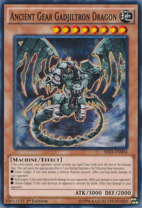 Ancient Gear Gadjiltron Dragon [SR03-EN004] Common | Card Merchant Takapuna