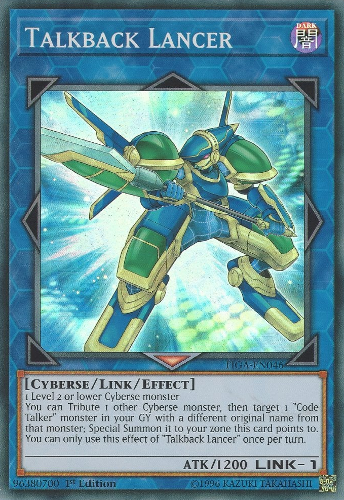 Talkback Lancer [FIGA-EN046] Super Rare | Card Merchant Takapuna