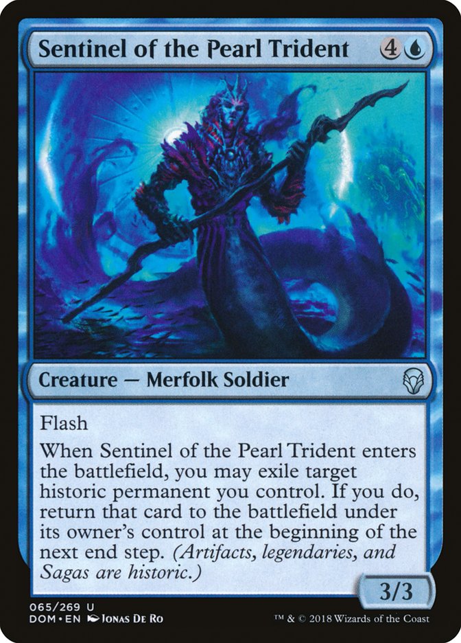 Sentinel of the Pearl Trident [Dominaria] | Card Merchant Takapuna