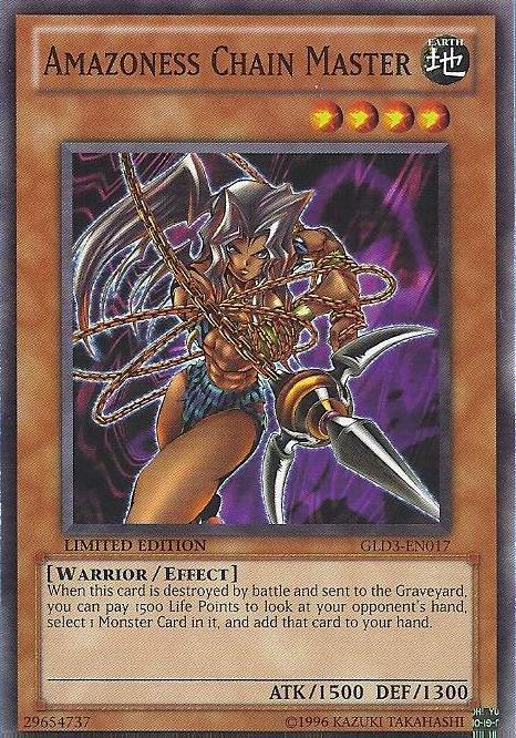 Amazoness Chain Master [GLD3-EN017] Common | Card Merchant Takapuna