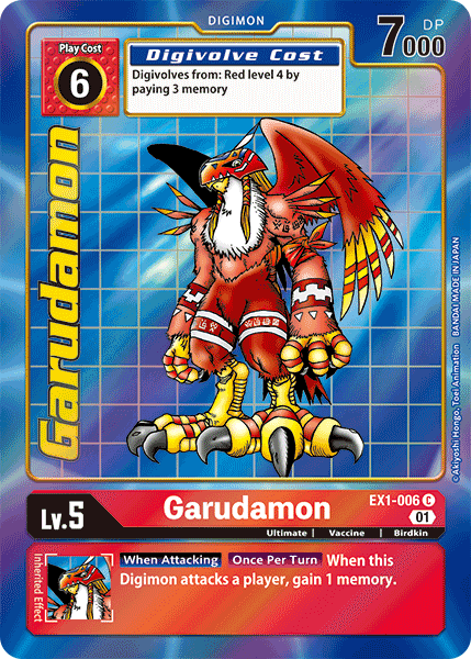 Garudamon [EX1-006] (Alternate Art) [Classic Collection] | Card Merchant Takapuna