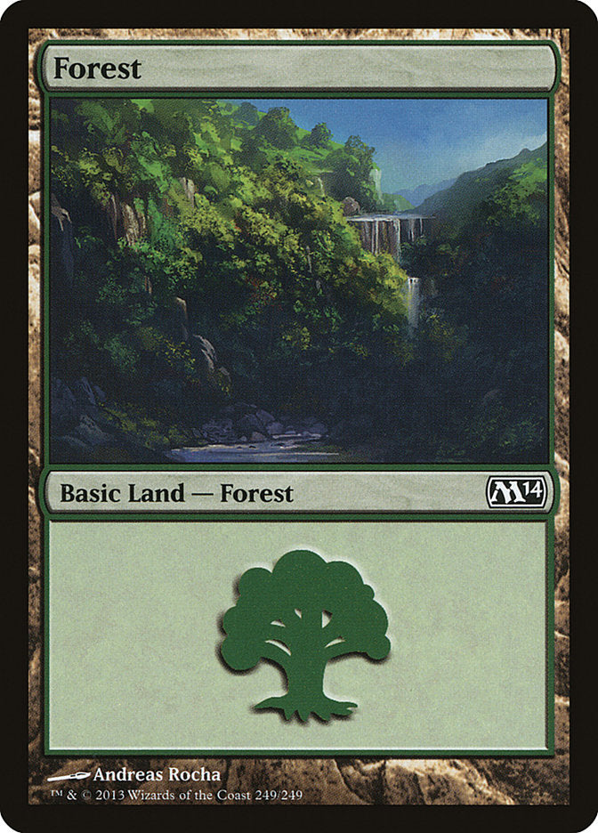 Forest (249) [Magic 2014] | Card Merchant Takapuna