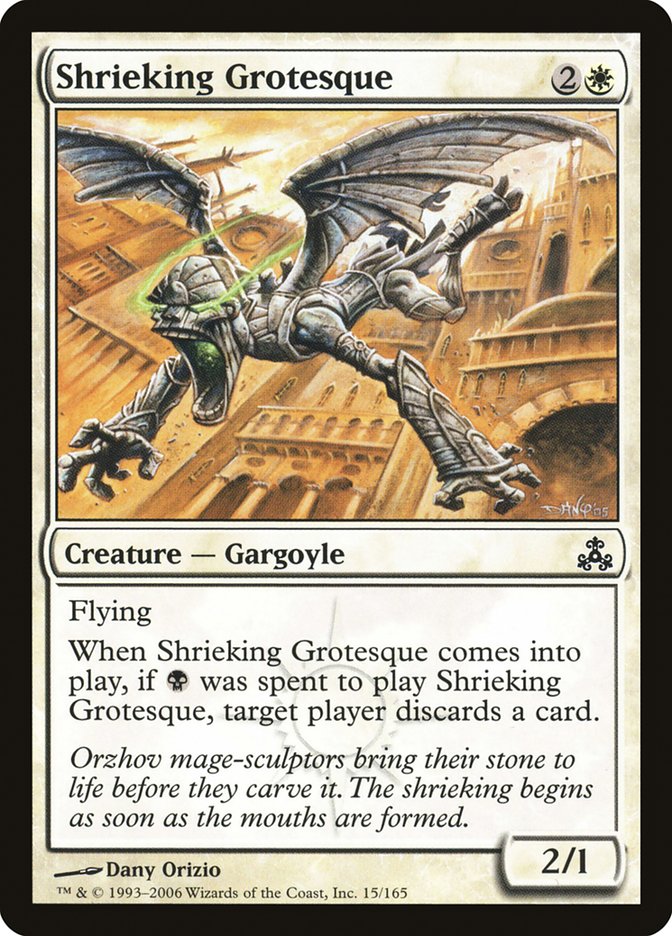 Shrieking Grotesque [Guildpact] | Card Merchant Takapuna