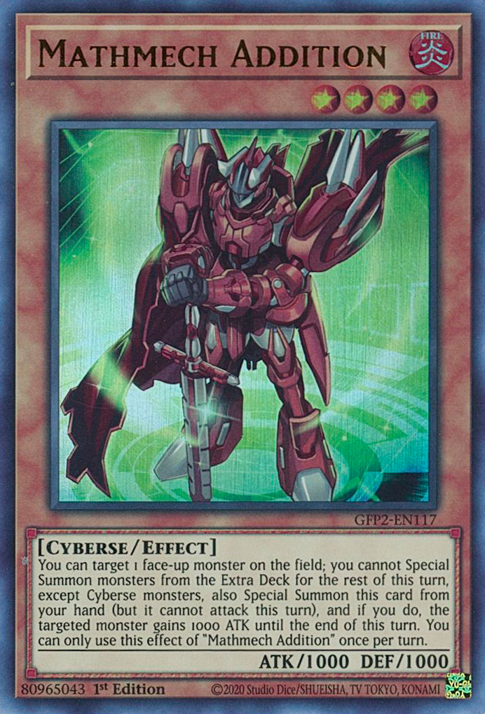 Mathmech Addition [GFP2-EN117] Ultra Rare | Card Merchant Takapuna