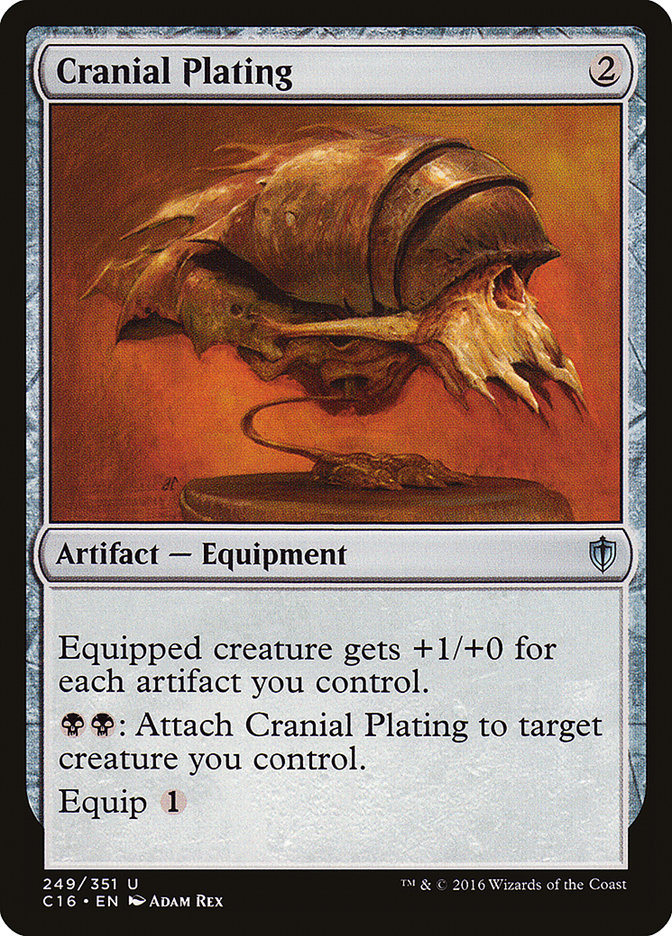 Cranial Plating [Commander 2016] | Card Merchant Takapuna