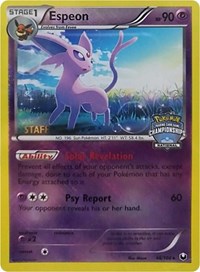 Espeon (48/108) (National Championship Promo Staff) [Black & White: Dark Explorers] | Card Merchant Takapuna