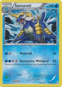 Samurott (41/149) (Cosmos Holo) (Blister Exclusive) [Black & White: Boundaries Crossed] | Card Merchant Takapuna