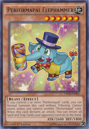 Performapal Elephammer [CROS-EN002] Rare | Card Merchant Takapuna