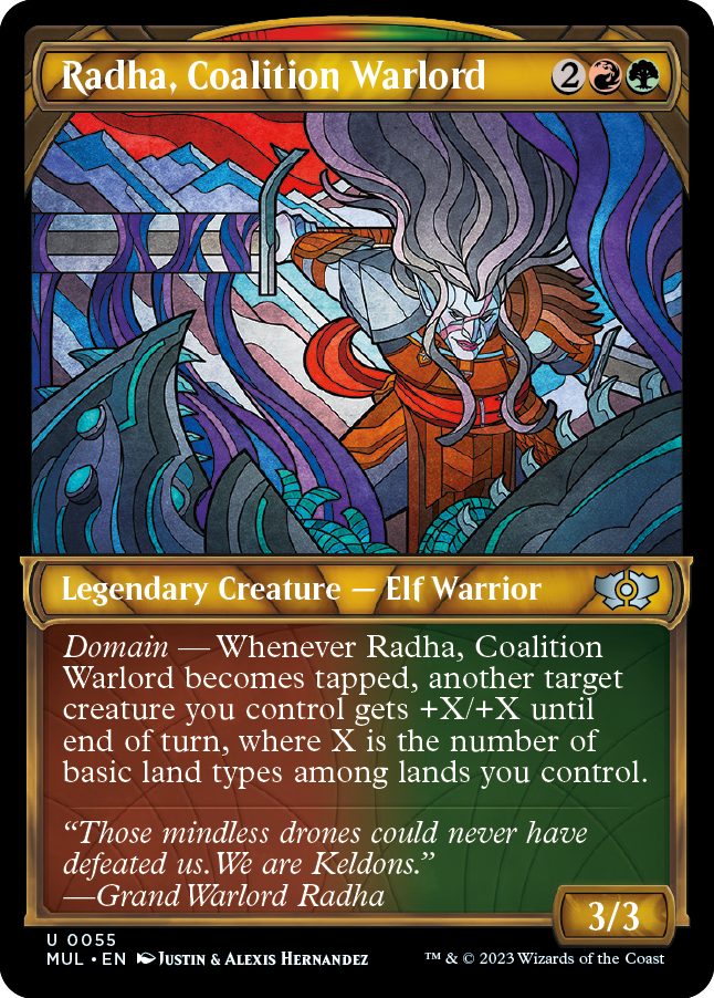 Radha, Coalition Warlord [Multiverse Legends] | Card Merchant Takapuna