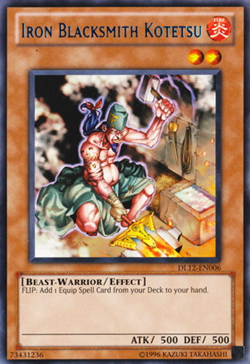 Iron Blacksmith Kotetsu (Blue) [DL12-EN006] Rare | Card Merchant Takapuna