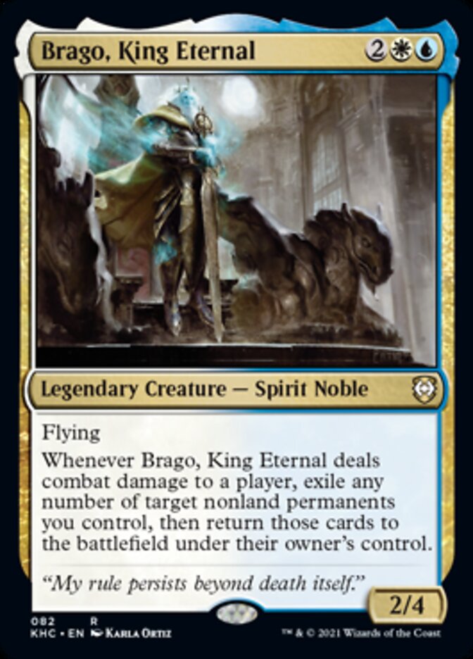 Brago, King Eternal [Kaldheim Commander] | Card Merchant Takapuna