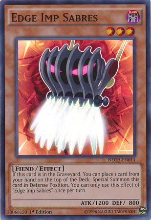 Edge Imp Sabres [NECH-EN014] Super Rare | Card Merchant Takapuna