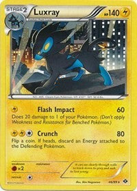 Luxray (46/99) (Theme Deck Exclusive) [Black & White: Next Destinies] | Card Merchant Takapuna