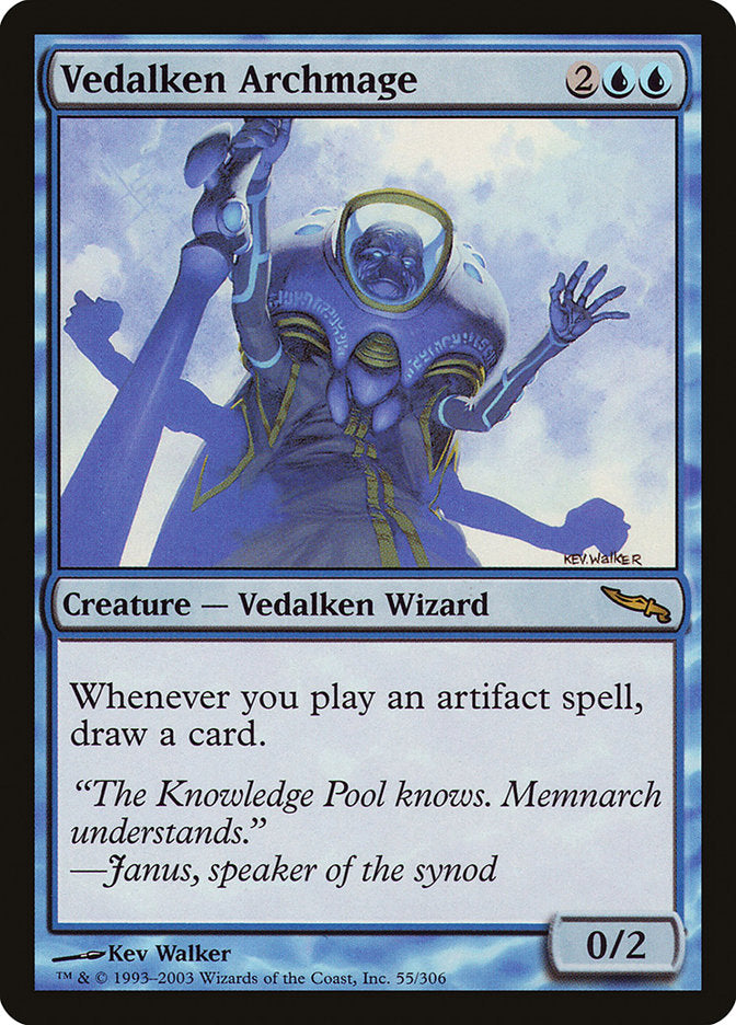 Vedalken Archmage [Mirrodin] | Card Merchant Takapuna