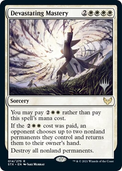 Devastating Mastery (Promo Pack) [Strixhaven: School of Mages Promos] | Card Merchant Takapuna