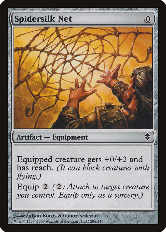 Spidersilk Net [Zendikar] | Card Merchant Takapuna