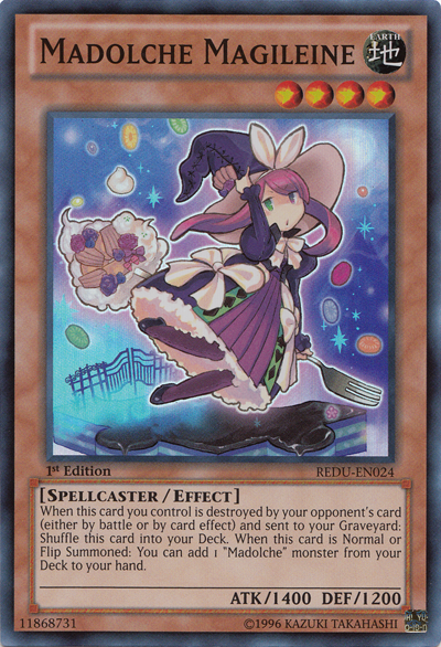 Madolche Magileine [REDU-EN024] Super Rare | Card Merchant Takapuna