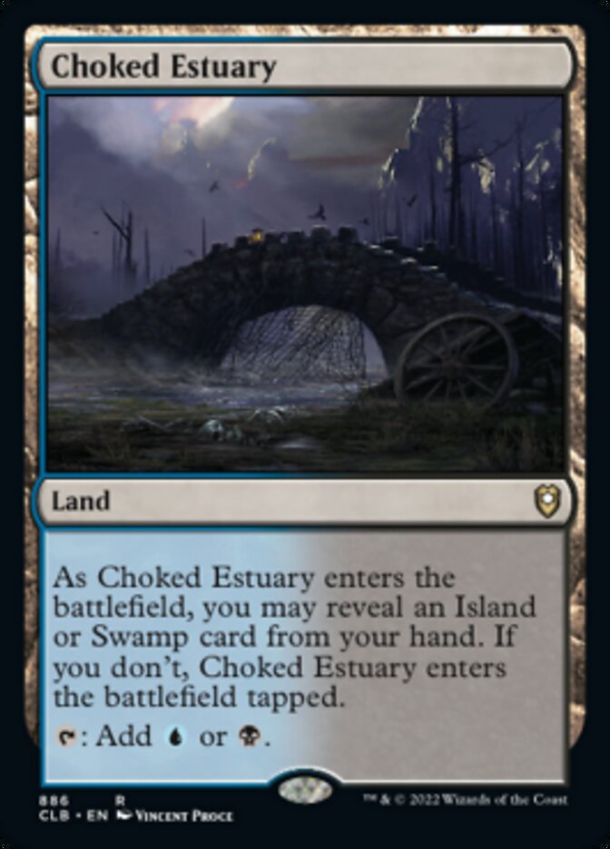 Choked Estuary [Commander Legends: Battle for Baldur's Gate] | Card Merchant Takapuna