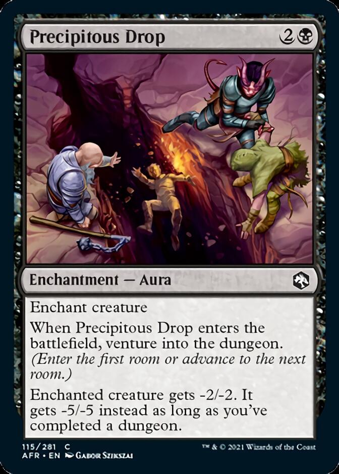 Precipitous Drop [Dungeons & Dragons: Adventures in the Forgotten Realms] | Card Merchant Takapuna