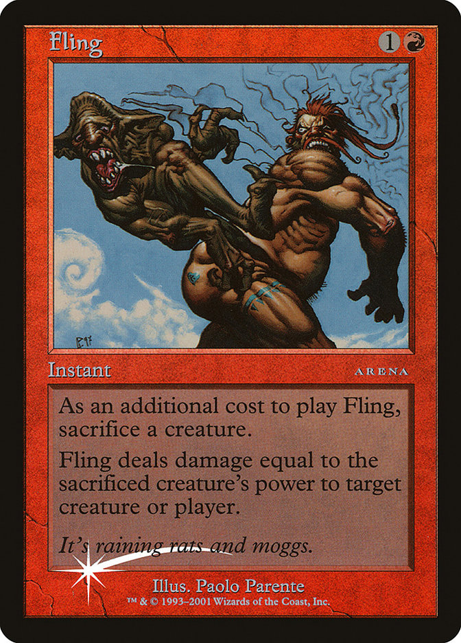 Fling [Arena League 2001] | Card Merchant Takapuna