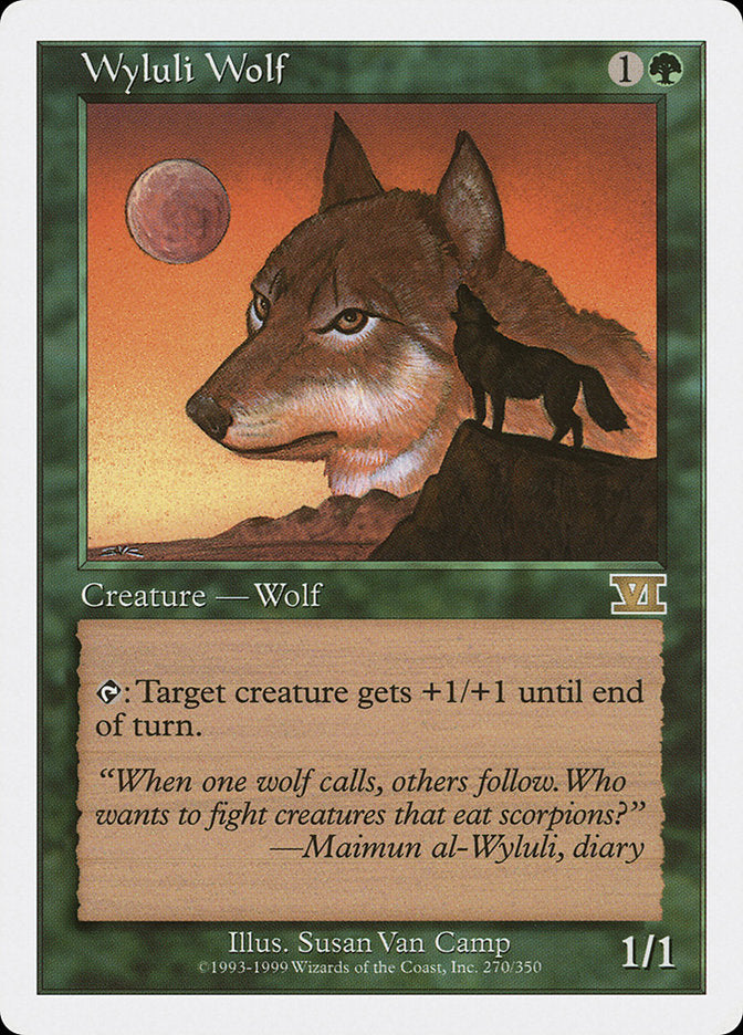 Wyluli Wolf [Classic Sixth Edition] | Card Merchant Takapuna